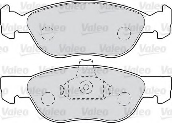 Тормозные колодки VALEO 598041
