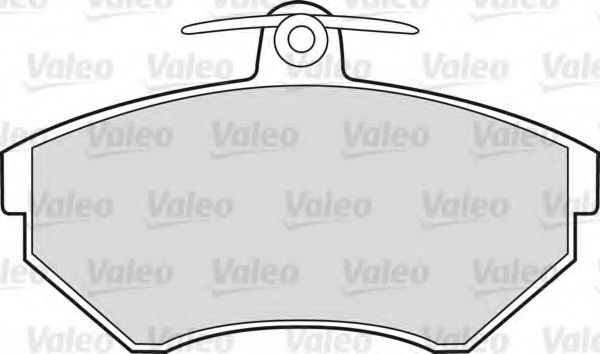 Тормозные колодки VALEO 598330