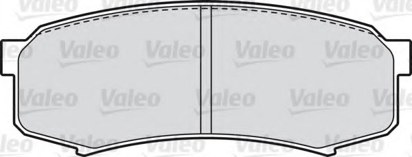 Тормозные колодки VALEO 598777