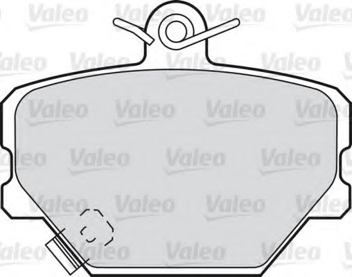 Тормозные колодки VALEO 598329