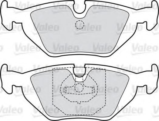 Тормозные колодки VALEO 598386