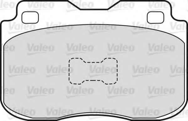 Тормозные колодки VALEO 598371