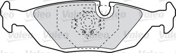 Тормозные колодки VALEO 598103