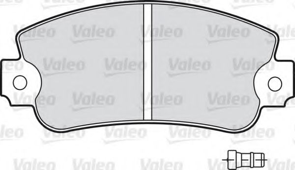 Тормозные колодки VALEO 598160
