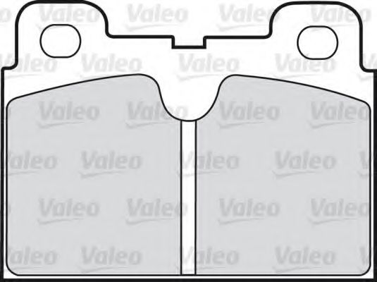 Тормозные колодки valeo 540111