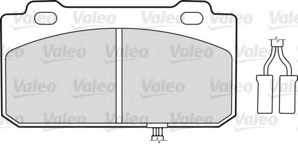 Тормозные колодки VALEO 598130