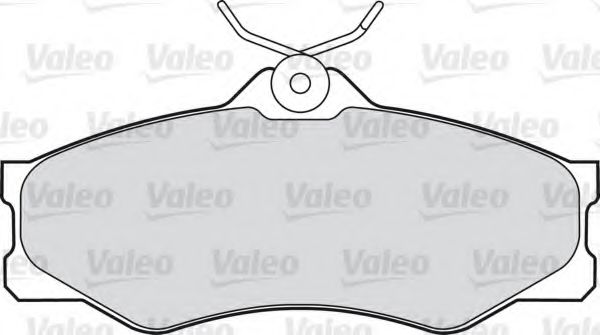 Тормозные колодки VALEO 598027