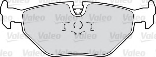 Тормозные колодки VALEO 598259