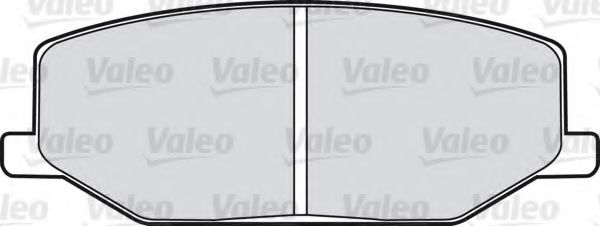 Тормозные колодки VALEO 598021