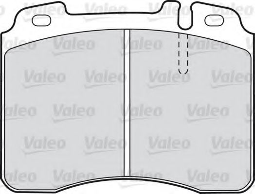 Тормозные колодки VALEO 598601