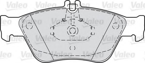 Тормозные колодки VALEO 598357