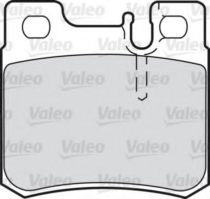 Тормозные колодки VALEO 598272