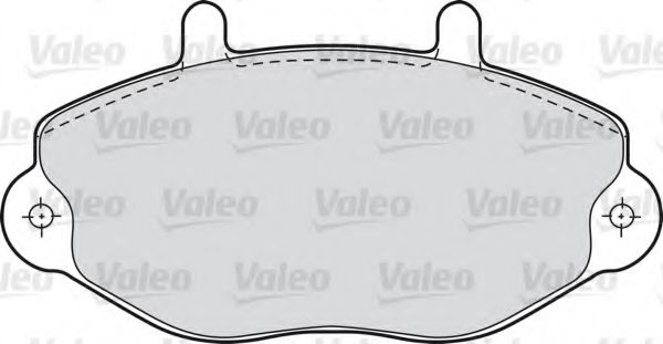 Тормозные колодки VALEO 598037