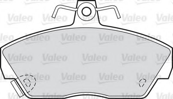 Тормозные колодки VALEO 598019