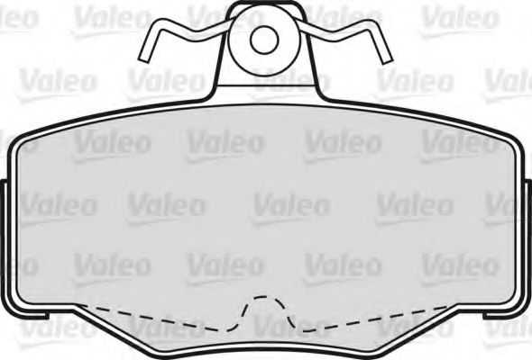 Тормозные колодки VALEO 598057