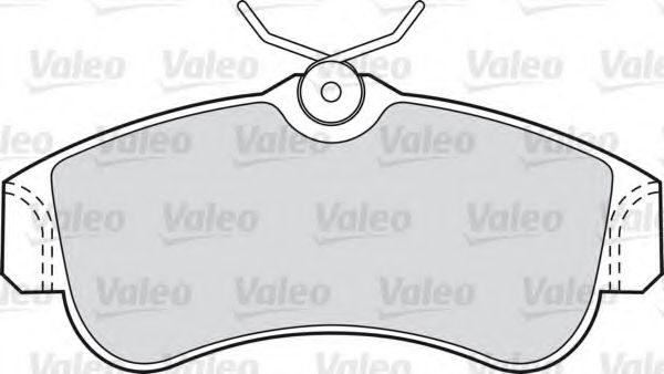 Тормозные колодки VALEO 598054