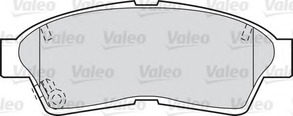 Тормозные колодки VALEO 598551