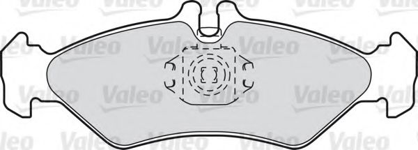 Тормозные колодки VALEO 598045