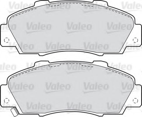 Тормозные колодки VALEO 598627