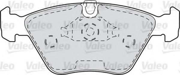 Тормозные колодки VALEO 598310