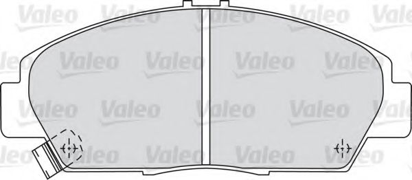 Тормозные колодки VALEO 598494