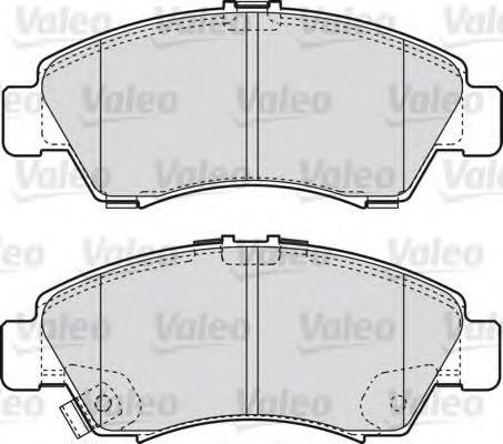 Тормозные колодки VALEO 598760