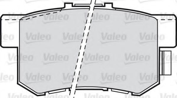Тормозные колодки VALEO 598682