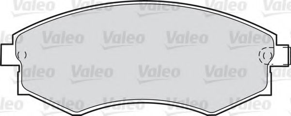 Тормозные колодки VALEO 598051