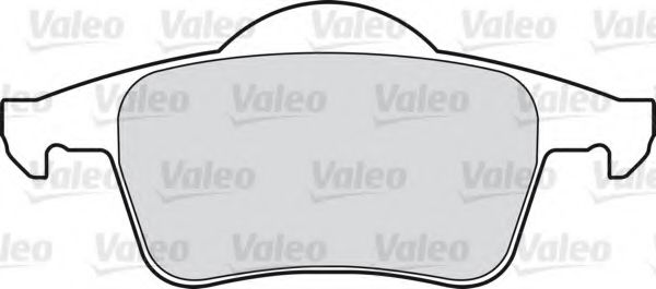 Тормозные колодки VALEO 598480