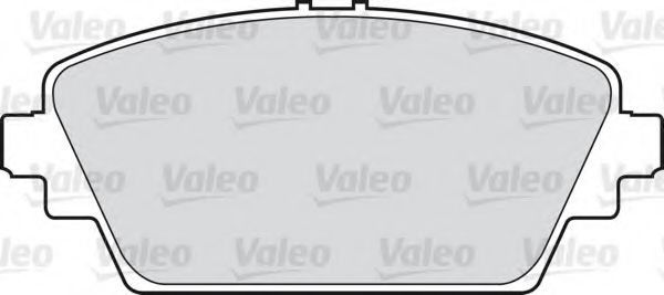 Тормозные колодки VALEO 598436