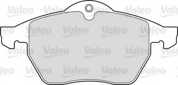 Тормозные колодки VALEO 598475