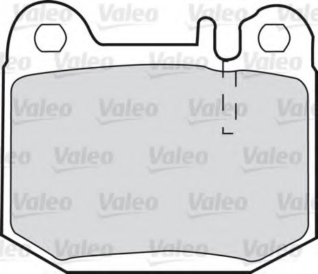 Тормозные колодки VALEO 598719