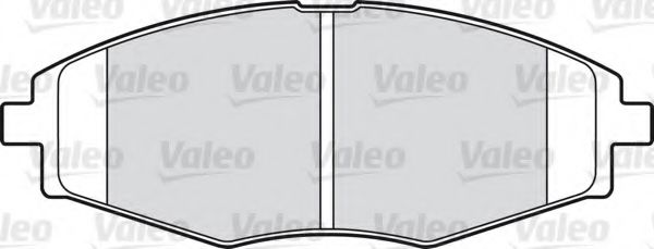Тормозные колодки VALEO 598316