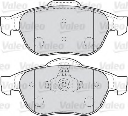 Тормозные колодки VALEO 598993