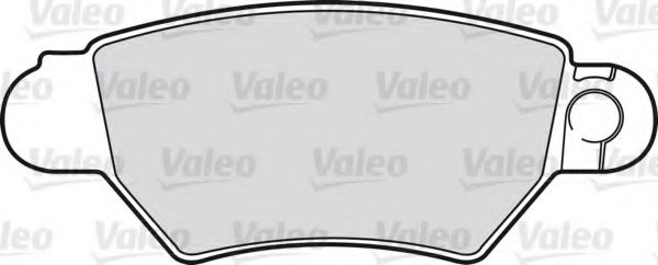 Тормозные колодки VALEO 598926