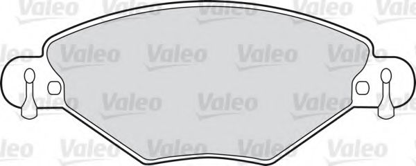 Тормозные колодки VALEO 598419