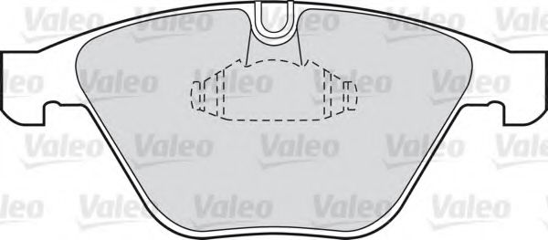 Тормозные колодки VALEO 598410