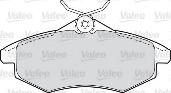 Тормозные колодки VALEO 598500