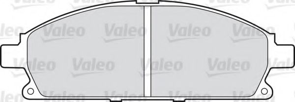 Тормозные колодки VALEO 598452
