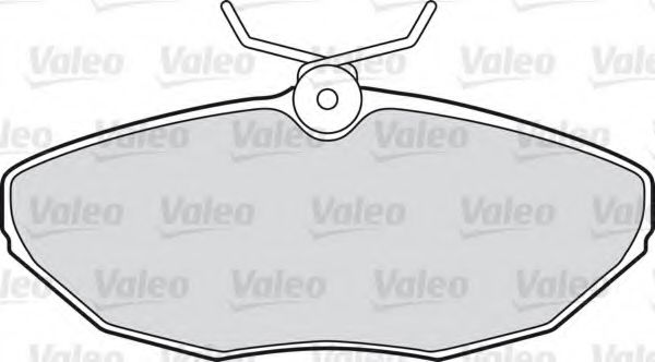 Тормозные колодки VALEO 598438
