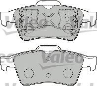 Тормозные колодки VALEO 598472