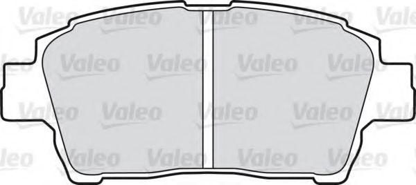 Тормозные колодки VALEO 598737