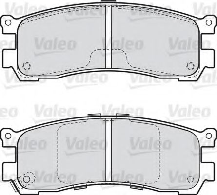 Тормозные колодки VALEO 598516 Тормозные колодки VALEO 598516