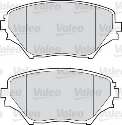 Тормозные колодки VALEO 598536