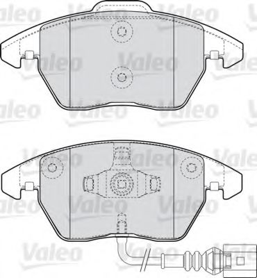Тормозные колодки VALEO 598729