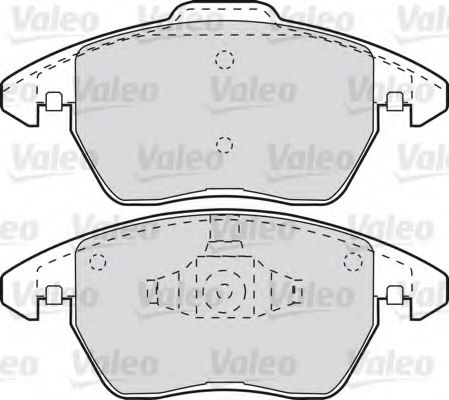 Тормозные колодки VALEO 598715