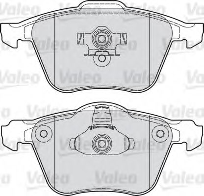 Тормозные колодки VALEO 601032
