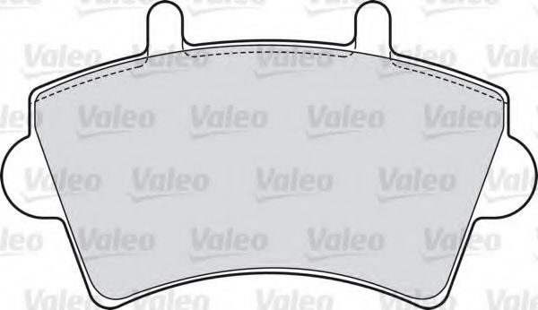 Тормозные колодки VALEO 598537