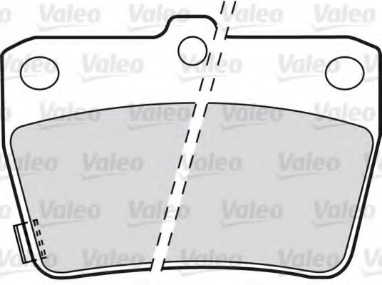 Тормозные колодки VALEO 598673