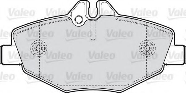 Тормозные колодки VALEO 598638